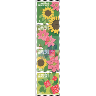 Definitive: Flowers -COMBINED PRINT CP(I)- (MNH)