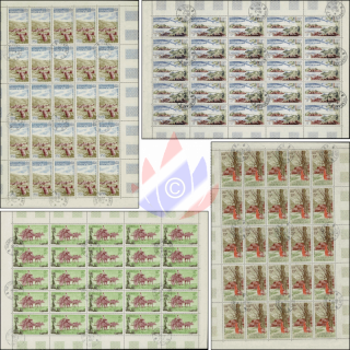 Tourism -CANCELLED STAMP SHEETS G(II)-