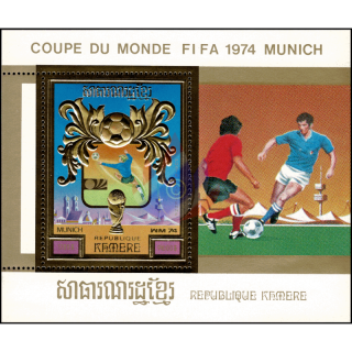 Fuball-Weltmeisterschaft, Deutschland (1974) (IV) (104A) (**)