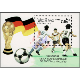Gewinner der Fuball-Weltmeisterschaft 1990, Italien: Deutschland (135A) (**)