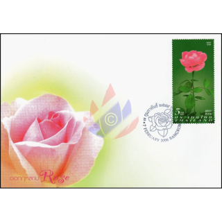 Chulalongkorn Rose 2006 -FDC(I)-