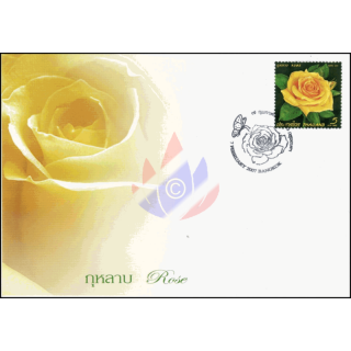 Greeting Stamp 2007: Rose (VI) -FDC(I)-