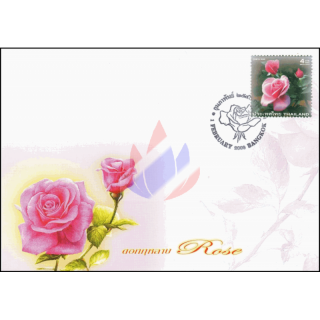 Greeting Stamp 2003: Rose (II) Bluenile -FDC(I)-