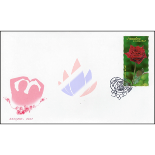 Rose - A Symbol of Love and Relationships (2877) -FDC(I)-I-