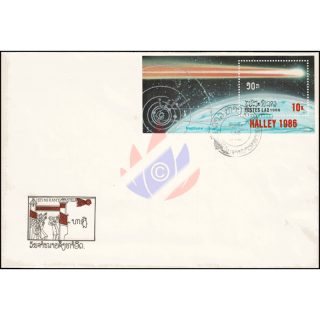 Halleys Comet (112) -FDC(I)-