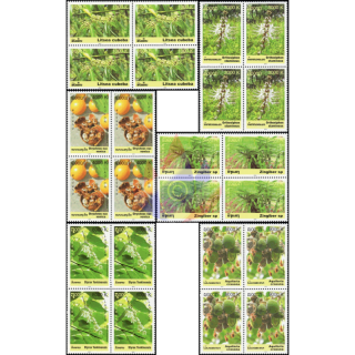 Medicinal Plants -BLOCK OF 4- (MNH)