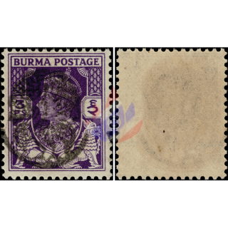 Henzada-Issue II 1942 (3P) (20) (Bl) (IV ) (MNH)