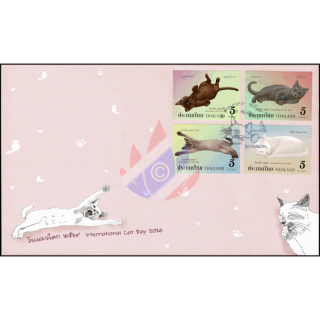 Internationaler Katzentag 2026 -FDC(I)-