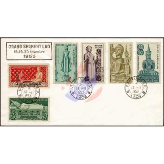 Buddha Statues -FDC(I)-