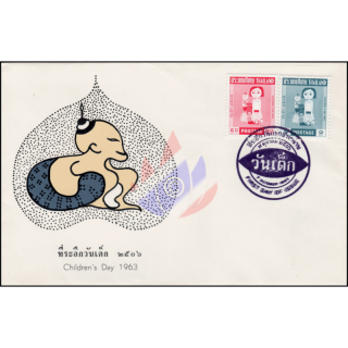 Childrens Day 1963 -FDC(I)-