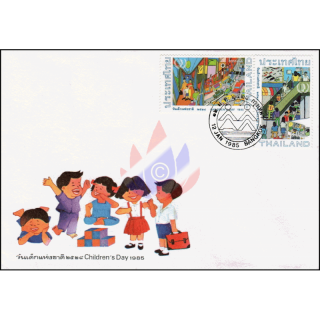 Childrens Day 1985 -FDC(I)-