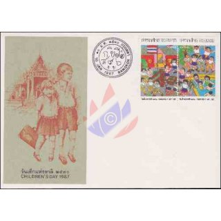 Childrens Day 1987 -FDC(I)-A-