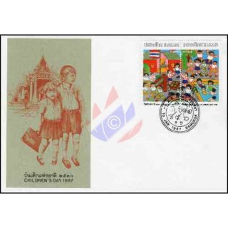 Kindertag 1987 -FDC(I)-