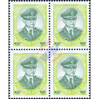 K�nig Bhumibol 10. Serie 100 Baht 1. DRUCK CARTOR -4er- (**)