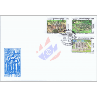 Khmer Culture: Temples in the Angkor Ruins -FDC(I)-