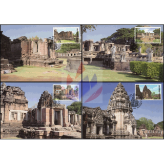 Kulturerbe 1995: Historischer Park Phimai -MAXIMUM KARTEN-