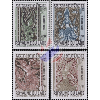 Lacquer panels from the 16th-18th century -PERFORATED- (MNH)