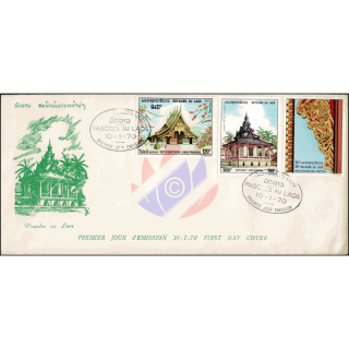 Laotische Architektur -FDC(I)-I-
