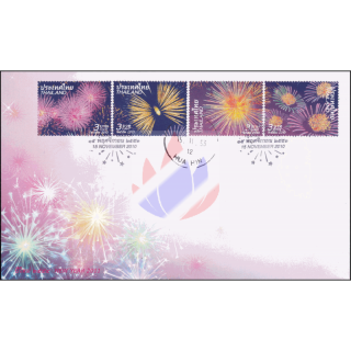 New Year 2011: Fireworks -FDC(I)-IT-