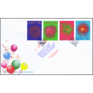 New Year 2013: Fireworks -FDC(I)-