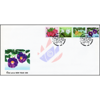 New Year: Flowers (VIII) -FDC(I)-