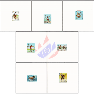1984 Summer Olympics, Los Angeles (I) -PROOF (I)- (MNH)