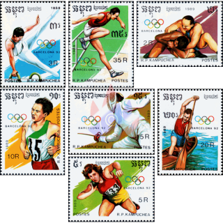 Olympic Summer Games 1992, Barcelona (I) (MNH)