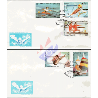 1992 Summer Olympics, Barcelona (III) -FDC(I)-I-