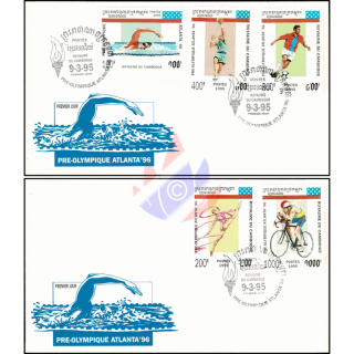 Olympische Sommerspiele 1996, Atlanta (II) -FDC(I)-