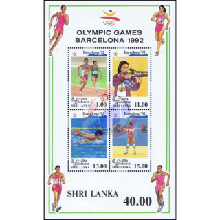 Olympische Sommerspiele, Barcelona 1992 (49) -GESTEMPELT-