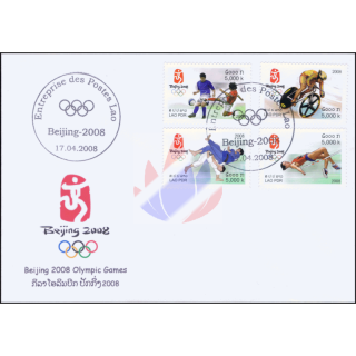 Olympische Sommerspiele, Peking 2008 -FDC(I)-I-