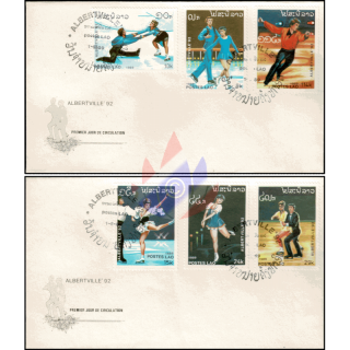 1992 Winter Olympics, Albertville (I) -FDC(I)-