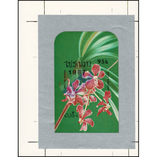 Orchideen (III) (118B) GESCHNITTENER PROOF (**)