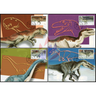 Prehistoric animals (dinosaurs) -MAXIMUM CARDS MC(78)-