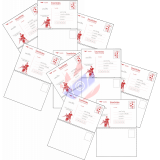 Prepaid Postkarte: Europameisterschaft 2016 (CWSP) (I) -10 Stck- (**)