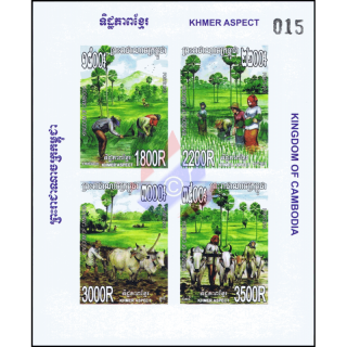 Rice Cultivation -SPECIAL SOUVENIR SHEET (321B)- (MNH)