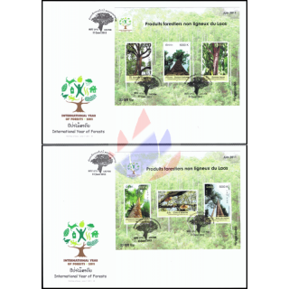 International Year of Forests 2011 (232-233) -FDC(I)-