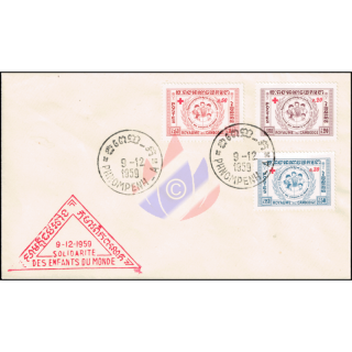 Red Cross Fund 1959 -FDC(I)-I-