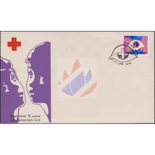 Rotes Kreuz 1979 - Schutz vor Blindheit -FDC(II)-