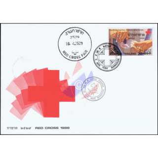 Rotes Kreuz 1986 -FDC(I)-IST-