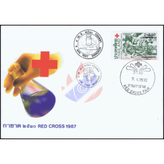 Rotes Kreuz 1987 -FDC(I)-AST-