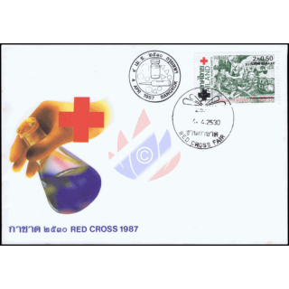 Rotes Kreuz 1987 -FDC(I)-AT-