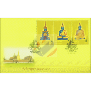 Visakhapuja-Tag 2015 - Smaragd-Buddha -FDC(I)-