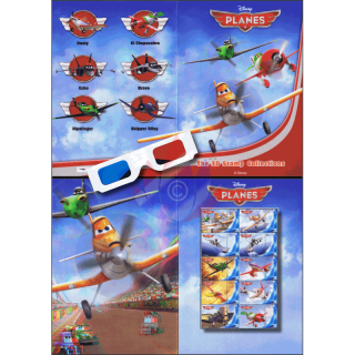 SONDERBOGEN: Disneys PLANES 3D mit 3D Brille -PS(064)- (**)