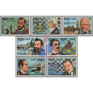 STOCKHOLMIA 86: Chess players (MNH)