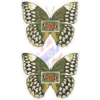 Butterflies (VII) (191A-191B) (MNH)