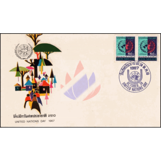 United Nations Day 1967 -FDC(I)-