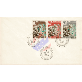 Tag des Baumes 1966 -FDC(I)-