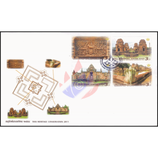 Tag des Kulturerbes: Tempelanlage Prasat Muang Tam -FDC(I)-