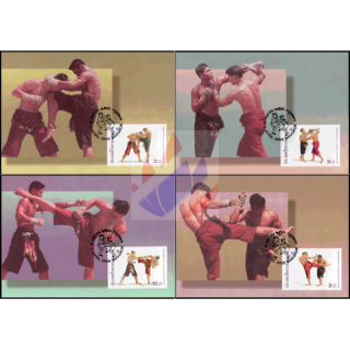 Thai Heritage Conservation 2003: Thai-Boxing -MAXIMUM CARDS-